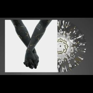 Bad Omens FGBGFM Vinyl (clear w/ white+gold+silver splatter)